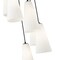 Z-Lite Farrell 7 Light Chandelier, 18in. W x 13.75in. H, Matte Black 3043P7-7R-MB - alternate 3